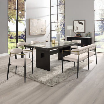 Jaramillo Black Dining Table - Ornate Home
