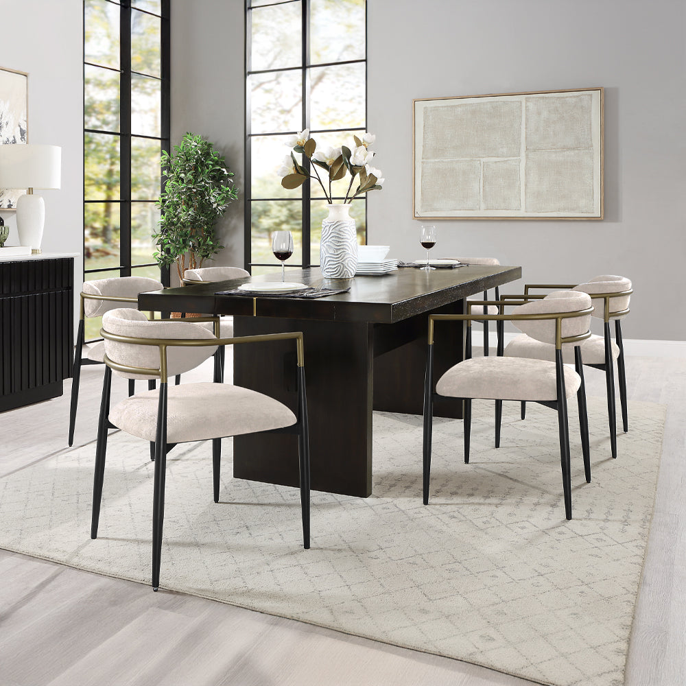 Jaramillo Black Dining Table - Ornate Home