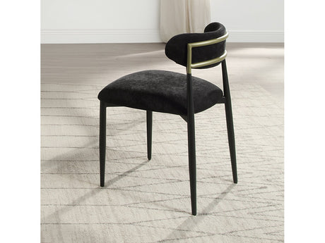 Jaramillo Black & Side Chair (Set of 2) - Ornate Home