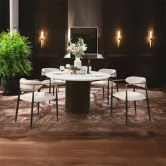 Jaramillo Marble Dining Table - Ornate Home