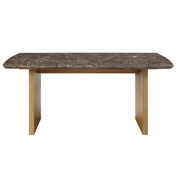 Jaramillo Marble Top/Natural Dining Table - Ornate Home