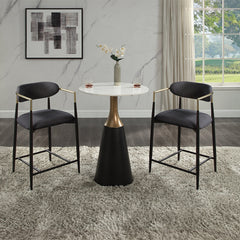 Jaramillo Natural/Black Counter Height Table - Ornate Home