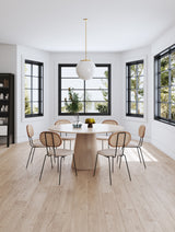 Jardin Dining Chair in Nature Cane and Oatmeal Upholstered Seating (set of 2) - Ornate Home