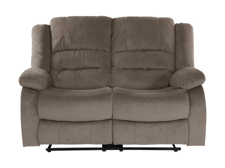 Jarita Chocolate Double Reclining Loveseat - Ornate Home