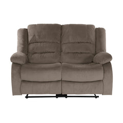 Jarita Chocolate Double Reclining Loveseat - Ornate Home