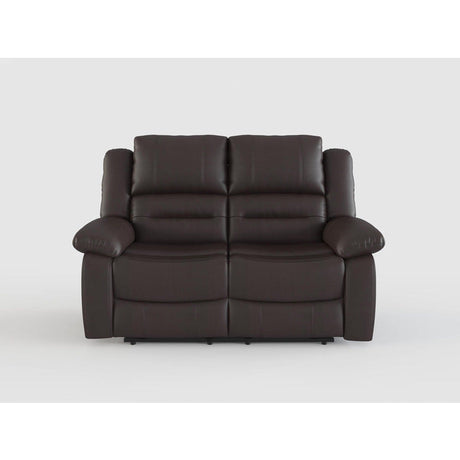 Jarita Chocolate Double Reclining Loveseat - Ornate Home