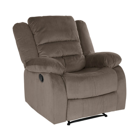 Jarita Chocolate Reclining Chair - Ornate Home