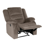 Jarita Chocolate Reclining Chair - Ornate Home