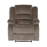 Jarita Chocolate Reclining Chair - Ornate Home