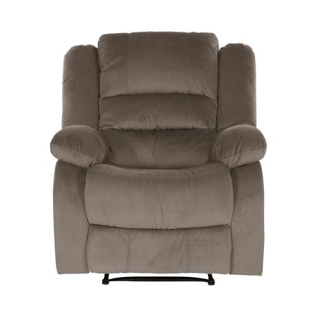 Jarita Chocolate Reclining Chair - Ornate Home
