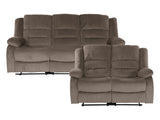 Jarita Chocolate Sofa & Loveseat - Ornate Home