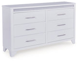 Jarlee White Dresser (Online Special Price) - Ornate Home