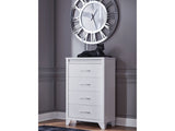 Jarlee White Four Drawer Chest - Ornate Home