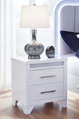 Jarlee White King Panel Bedroom Set with Dresser, Mirror and Nightstand (Online Special Price) - Ornate Home
