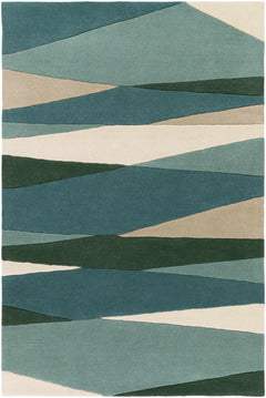 Jarratt Modern Wool Rug - Ornate Home