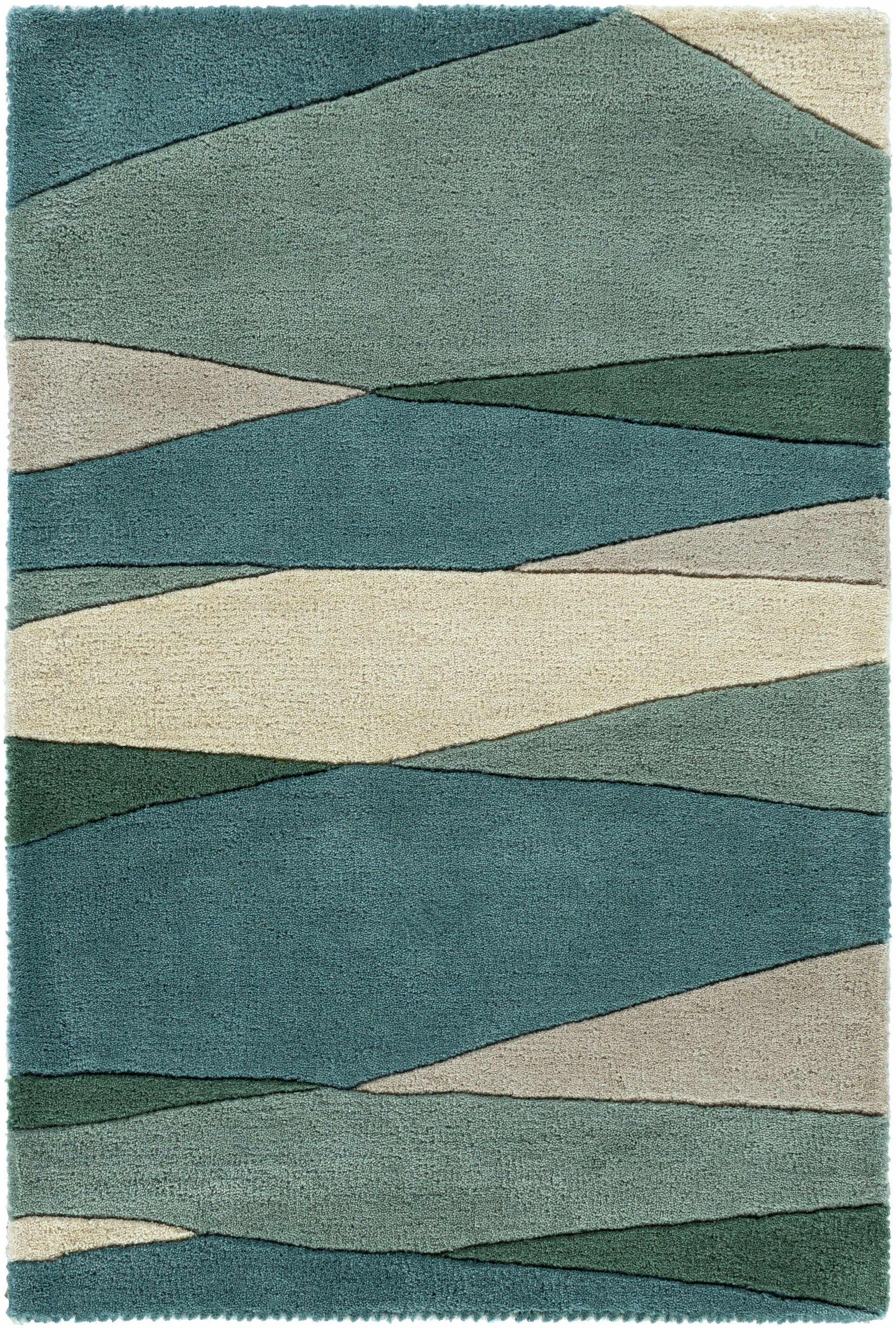 Jarratt Modern Wool Rug - Ornate Home