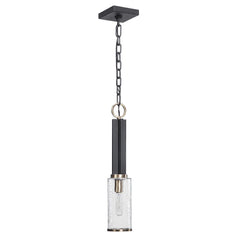 Jarsdel Black 1 Light Industrial Mini Pendant - Ornate Home