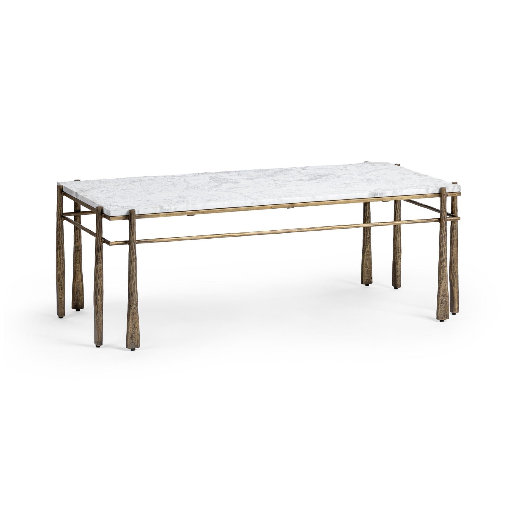 Jasmine Moonstone White Coffee Table - Ornate Home