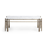 Jasmine Moonstone White Coffee Table - Ornate Home