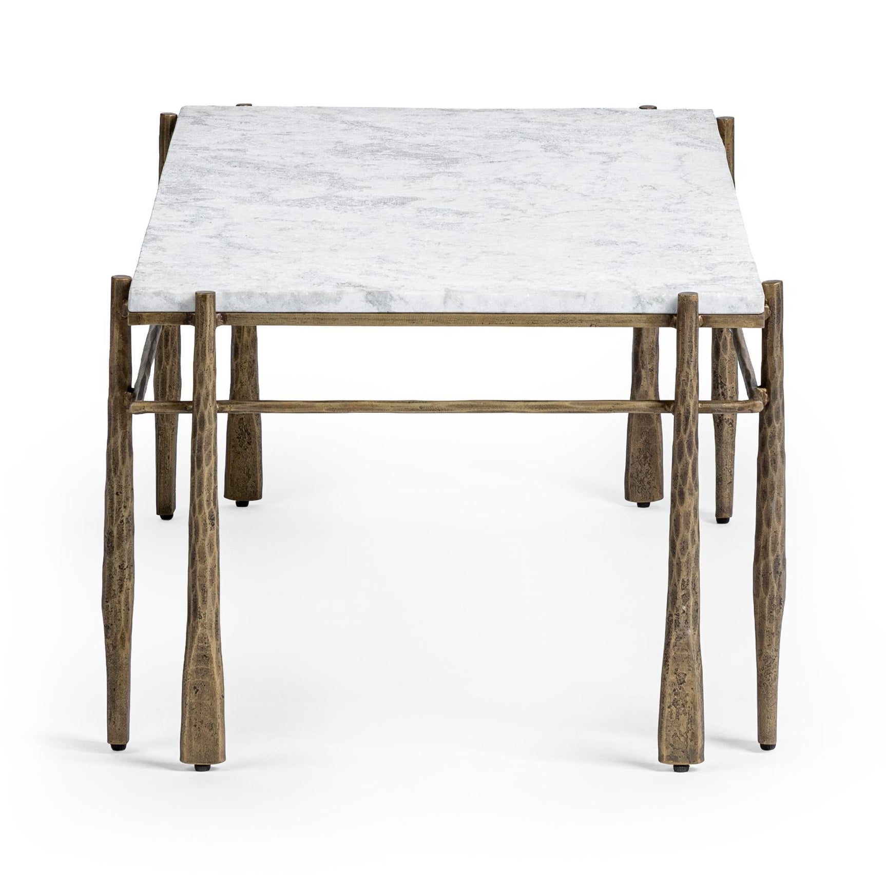Jasmine Moonstone White Coffee Table - Ornate Home