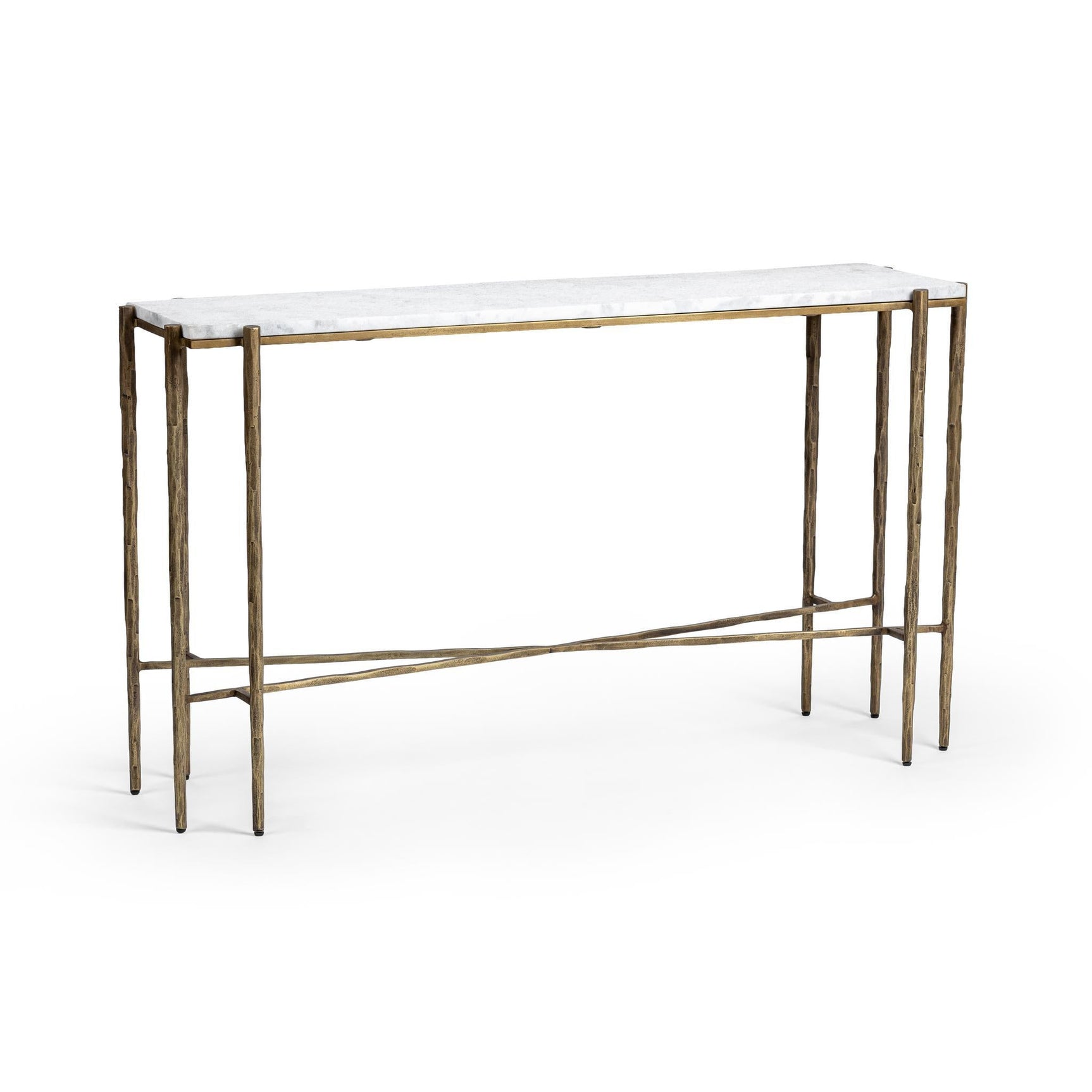 Jasmine Moonstone White Console Table - Ornate Home