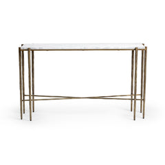 Jasmine Moonstone White Console Table - Ornate Home