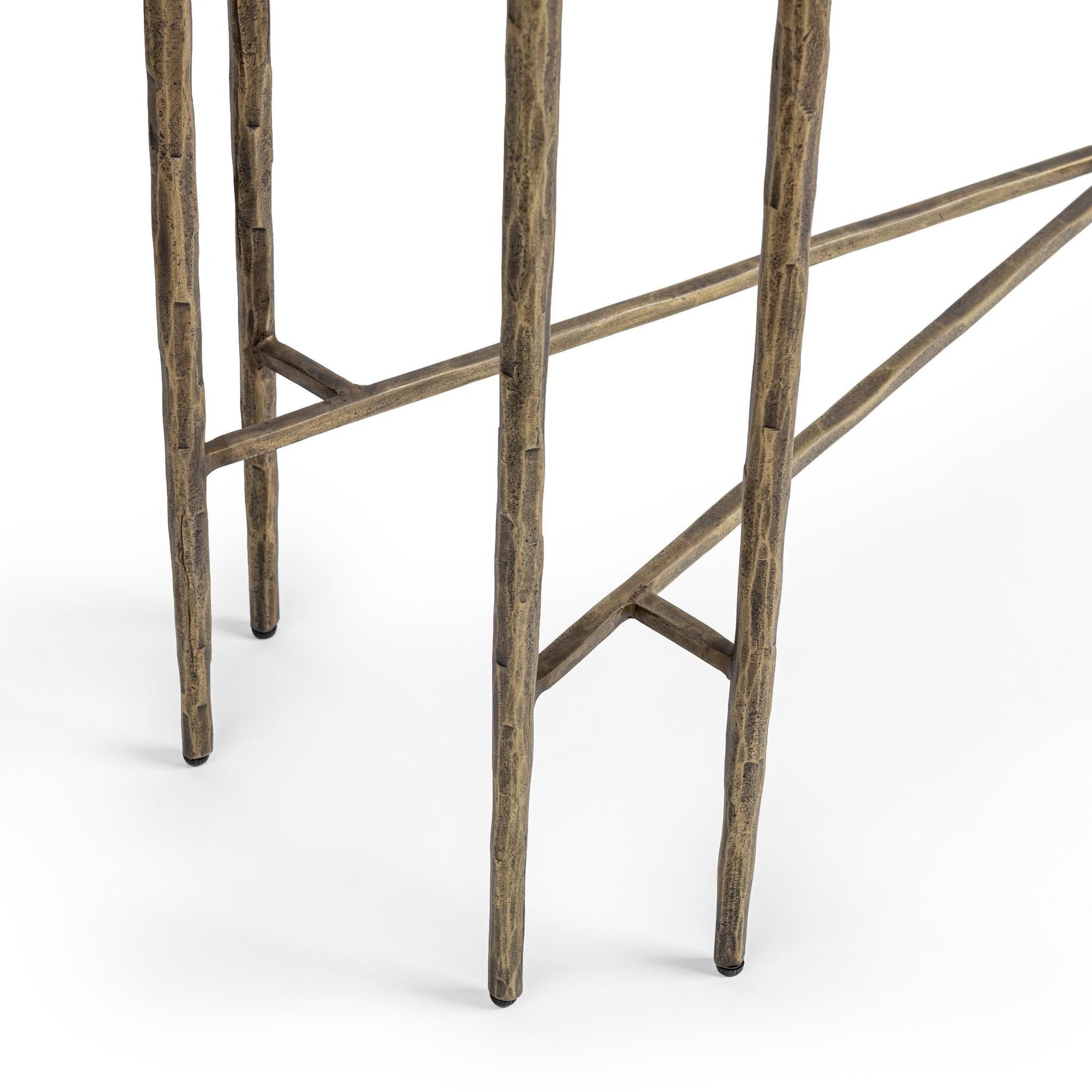 Jasmine Moonstone White Console Table - Ornate Home
