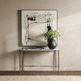 Jasmine Moonstone White Console Table - Ornate Home