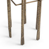 Jasmine Moonstone White End Table - Ornate Home