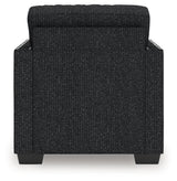 Jasmine Peaks Coal Chair (Online Special Price) - Ornate Home