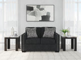 Jasmine Peaks Coal Loveseat (Online Special Price) - Ornate Home