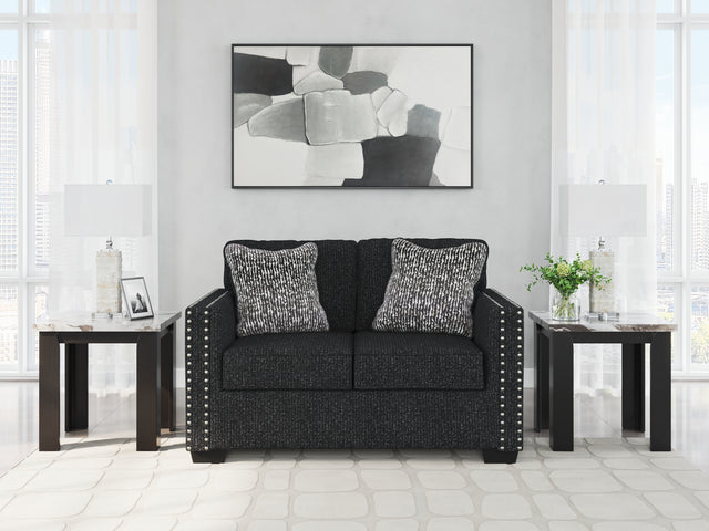 Jasmine Peaks Coal Loveseat (Online Special Price) - Ornate Home