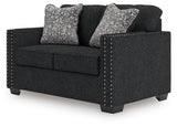 Jasmine Peaks Coal Loveseat (Online Special Price) - Ornate Home