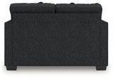 Jasmine Peaks Coal Loveseat (Online Special Price) - Ornate Home