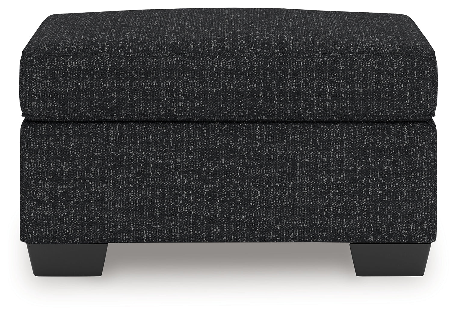 Jasmine Peaks Coal Ottoman (Online Special Price) - Ornate Home