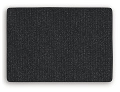 Jasmine Peaks Coal Ottoman - Ornate Home