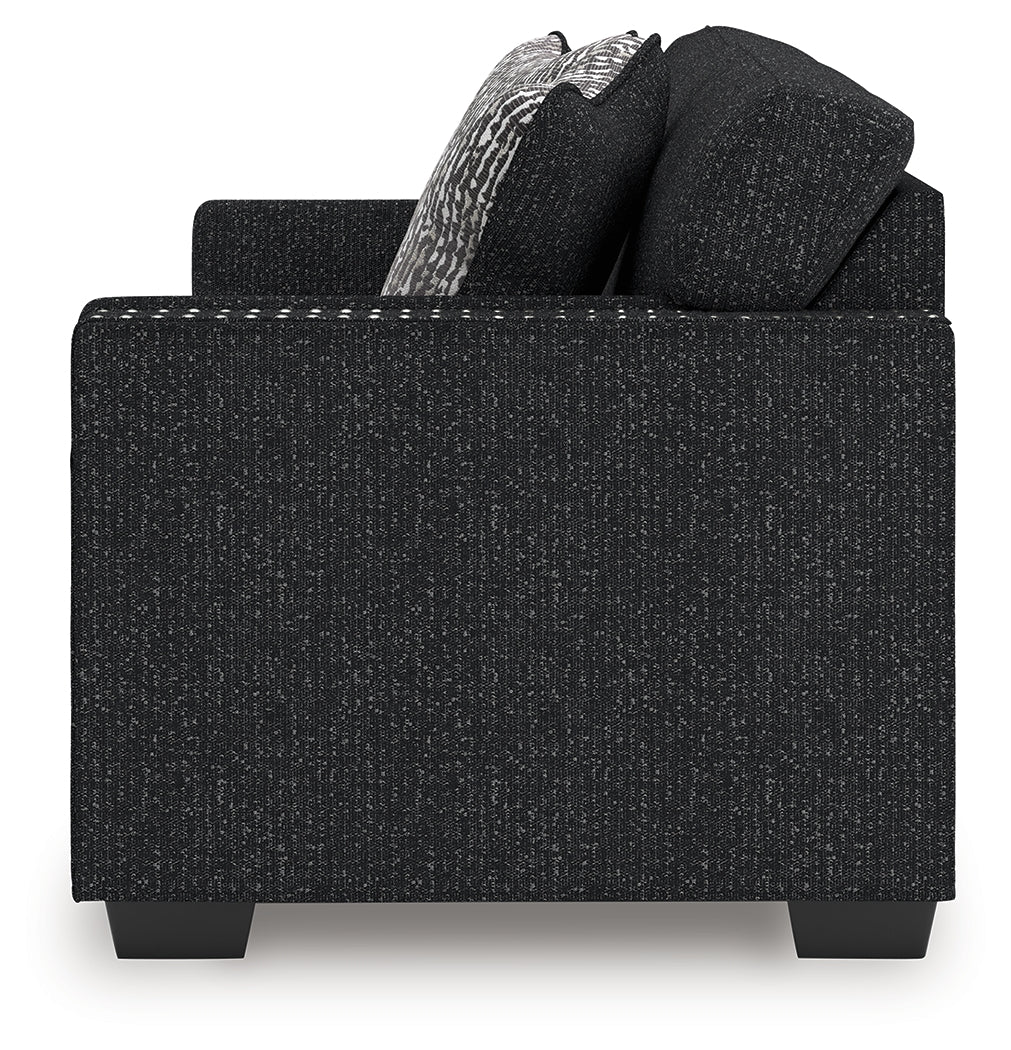 Jasmine Peaks Coal Sofa - Ornate Home