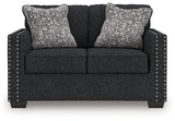 Jasmine Peaks Coal Sofa and Loveseat (Online Special Price) - Ornate Home