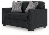 Jasmine Peaks Coal Sofa and Loveseat (Online Special Price) - Ornate Home