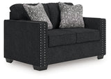 Jasmine Peaks Coal Sofa and Loveseat - Ornate Home