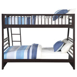Jason Espresso Twin Xl/Queen Bunk Bed W/Storage - Ornate Home
