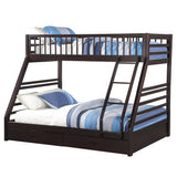 Jason Espresso Twin Xl/Queen Bunk Bed W/Storage - Ornate Home