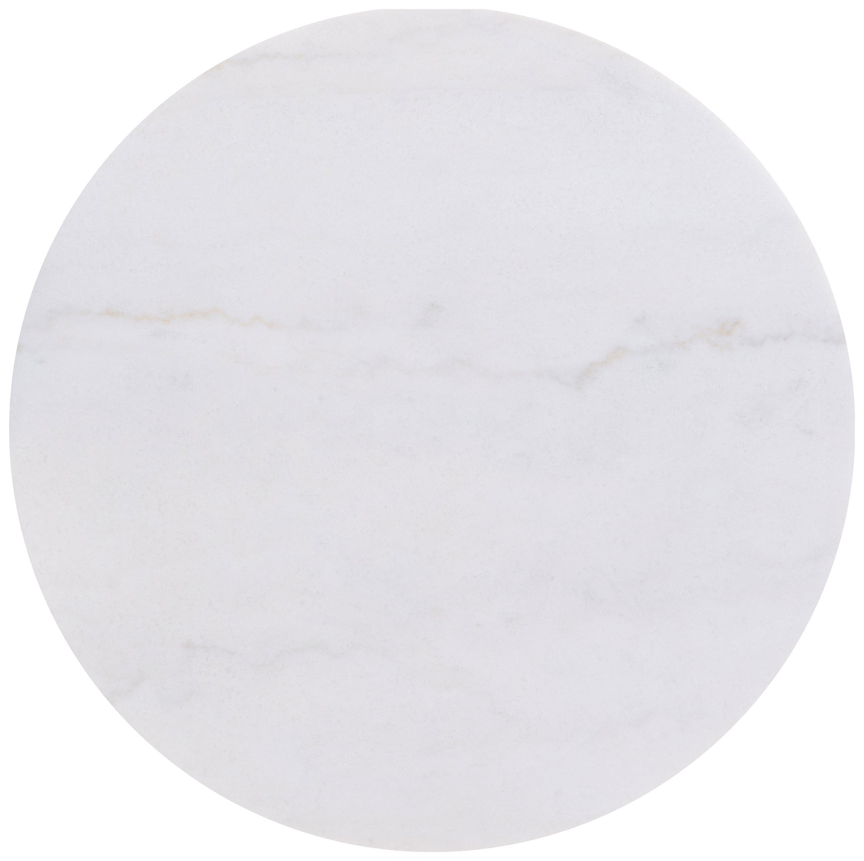 Jason Honey Brown/White Marble 3-piece Round White Marble Coffee Table Set - Ornate Home