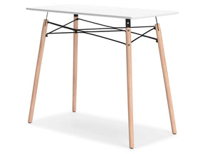 Jaspeni White/Natural Home Office Desk (Online Special Price) - Ornate Home