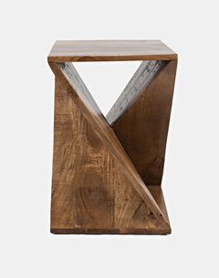 Jasper Amber Accent Table - Ornate Home
