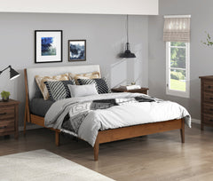 Jasper Chestnut Full Platform Bed - Ornate Home