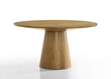 Jasper Driftwood 59" 7-Piece Round Dining Set - Ornate Home