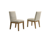 Jasper Driftwood 59" 7-Piece Round Dining Set - Ornate Home