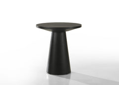 Jasper Ebony Black 20"W Round Console Table - Ornate Home