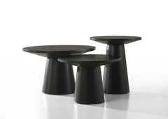 Jasper Ebony Black 3-Piece Coffee, End & Console Table Set - Ornate Home